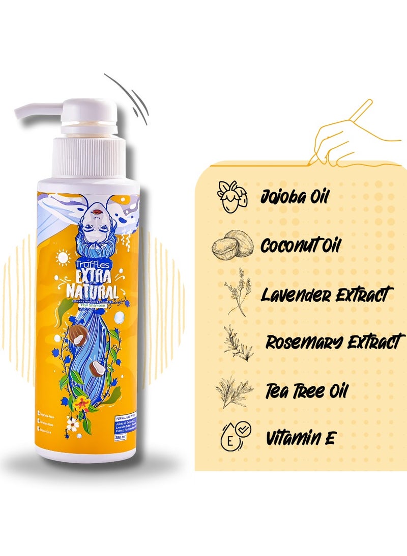 Truffles Extra Natural Shampoo 380 ml - Image 2