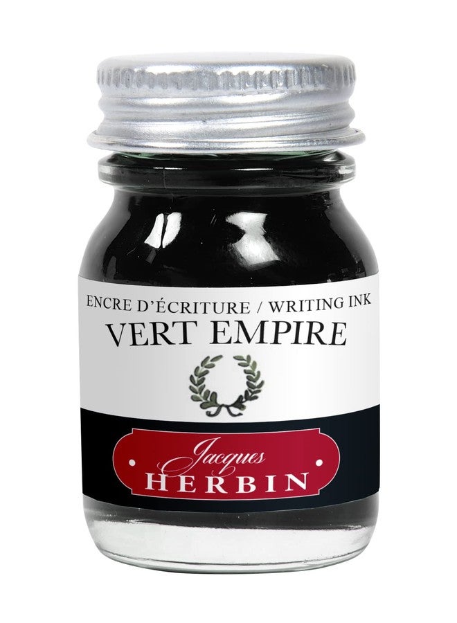 Jacques Herbin Herbin Ink Bottle (Vert Empire - 10ML) 11539T - Image 1