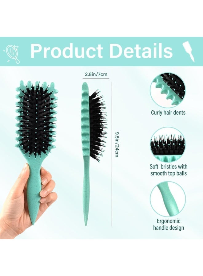 Twista Curly Hair Defining Brush for Detangling and Styling, Suitable for 2A to 4C Hair, Reduces Frizz, Ideal for Wet and Dry Hair (Random Color) - Image 5