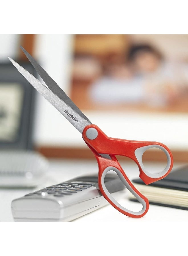 Scotch  Multi-Purpose Scissor Grey and Red 15.2cm XT00530929 - Image 4