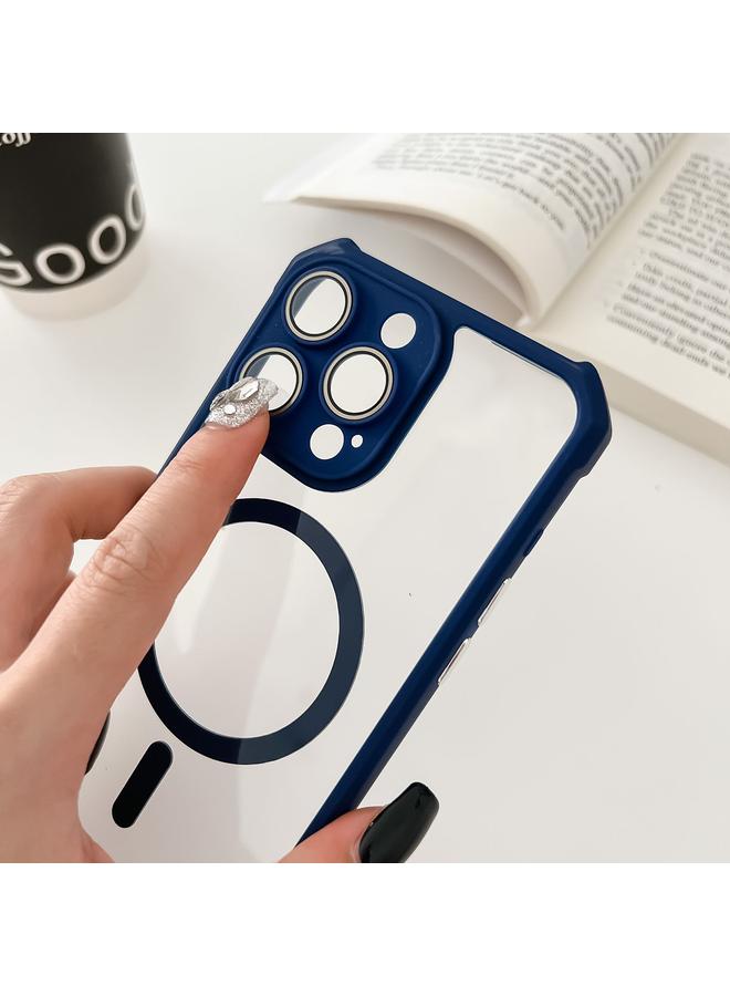 Zaboon Case For iPhone 11 Colorful Two-Color Lens Film MagSafe Magnetic Horn Acrylic+TPU Case - Image 5