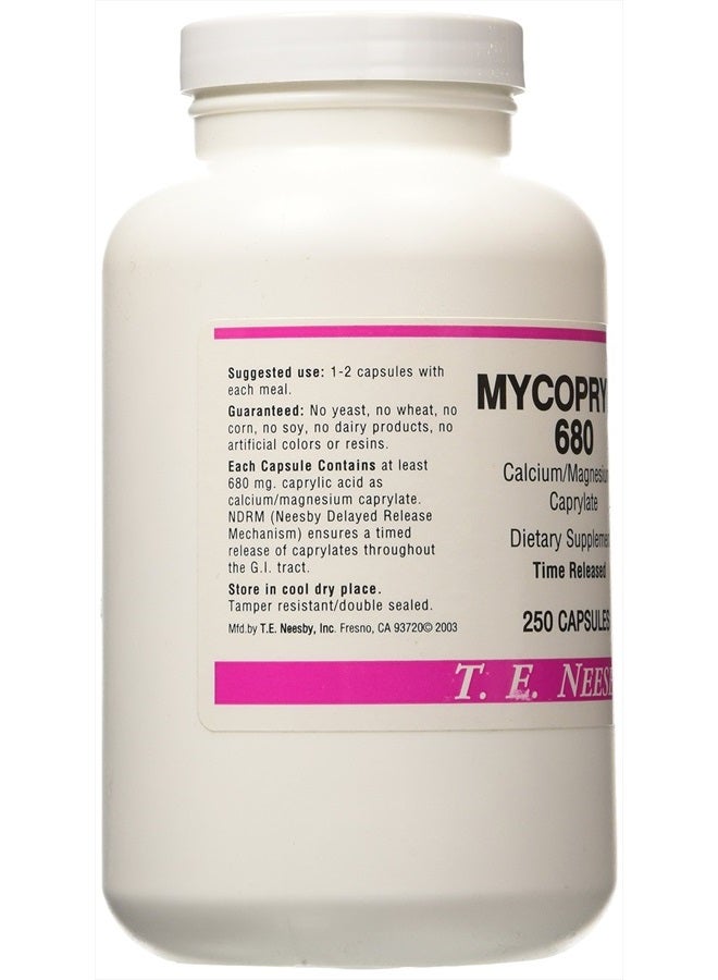 T.E. Neesby T.E.Neesby - Mycopryl 680, 680 mg, 250 capsules  - Image 2