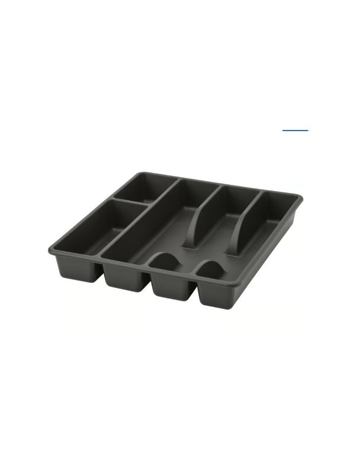Cutlery tray, anthracite, 31x26 cm - Image 1