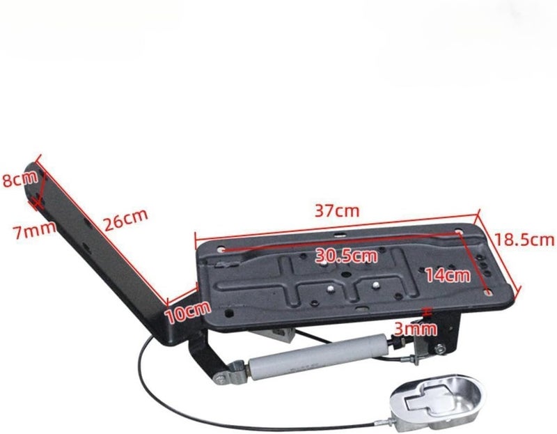 Barber Chair Tilt Mechanism Salon Chair Swivel Tilt Base Steel High Performance Chair Accessories Heavy Duty Replace Part - Image 3
