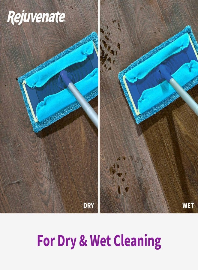 ريجوفينيت وسادات تنظيف من الألياف الدقيقة لتجديد البشرة، تناسب ممسحات التنظيف من سويفر كبديل مستدام لوسادات التنظيف التي تُستعمل لمرة واحدة، تحجز الأوساخ والغبار والشعر وتزيل الأوساخ والأتربة، 5 قطع - Image 5