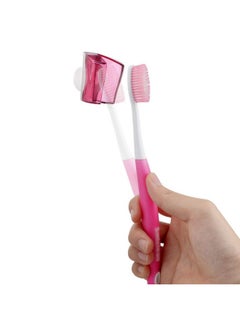 Linkidea Linkidea Travel Toothbrush Head Covers with Suction Cup Portable Wall Mount Toothbrush Holder, Toothbrush Cap Case Box Convenient for Travel, Outdoor (3PCS)  - Image 3