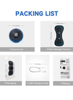 Prime by javaudan 5 Speed Mini Portbale USB Reachrageable Massage Gun Deep Tissue Muscle Massager Body Pain Relief Tool For Body And Neck Vibrator Fitness  - Image 4