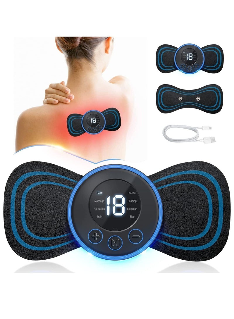 برايم بي جافاودان جهاز تدليك عميق للأنسجة – مدلك محمول بخمس سرعات قابل لإعادة الشحن عبر USB لتخفيف آلام العضلات للرقبة والجسم | جهاز مدمج للتعافي بعد التمارين الرياضية - Image 2