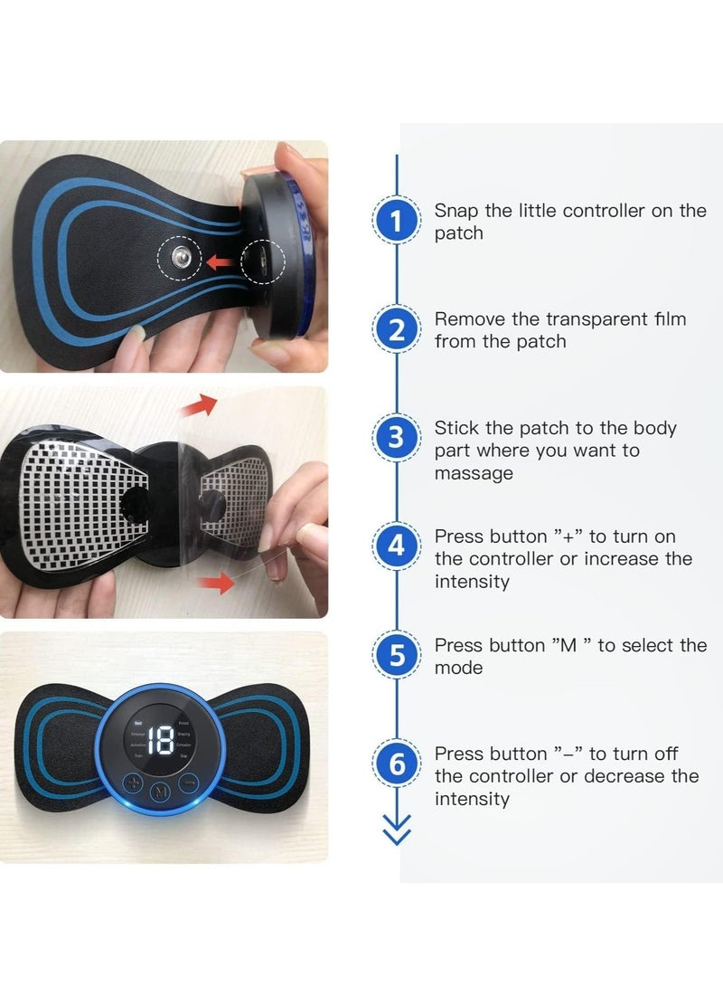 برايم بي جافاودان جهاز تدليك عميق للأنسجة – مدلك محمول بخمس سرعات قابل لإعادة الشحن عبر USB لتخفيف آلام العضلات للرقبة والجسم | جهاز مدمج للتعافي بعد التمارين الرياضية - Image 5