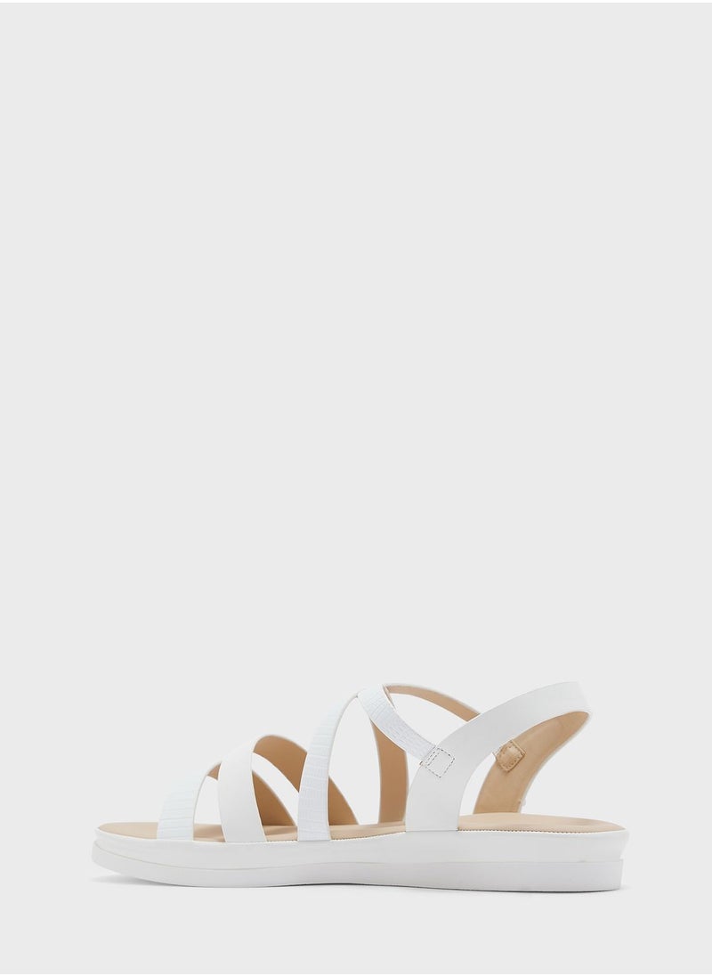 Vincci - Multi Strap Wedge Sandals - Image 1