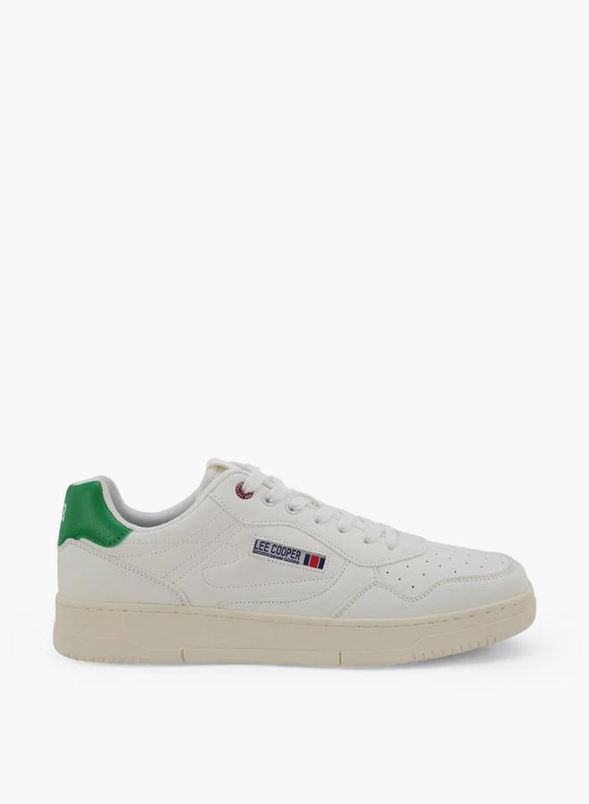 Lee Cooper WHITE Men Ankle Sneakers Lace-Up for Men | Best Price UAE