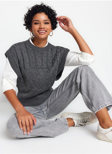 Regular Fit Sweater Vest