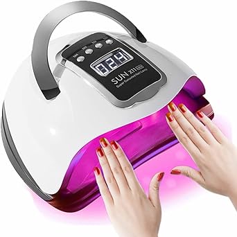 Beenle 280W UV LED Nail Lamp With Automatic Sensor 4 Timer Setting for Gel Nails Home and Salon Use - Image 1