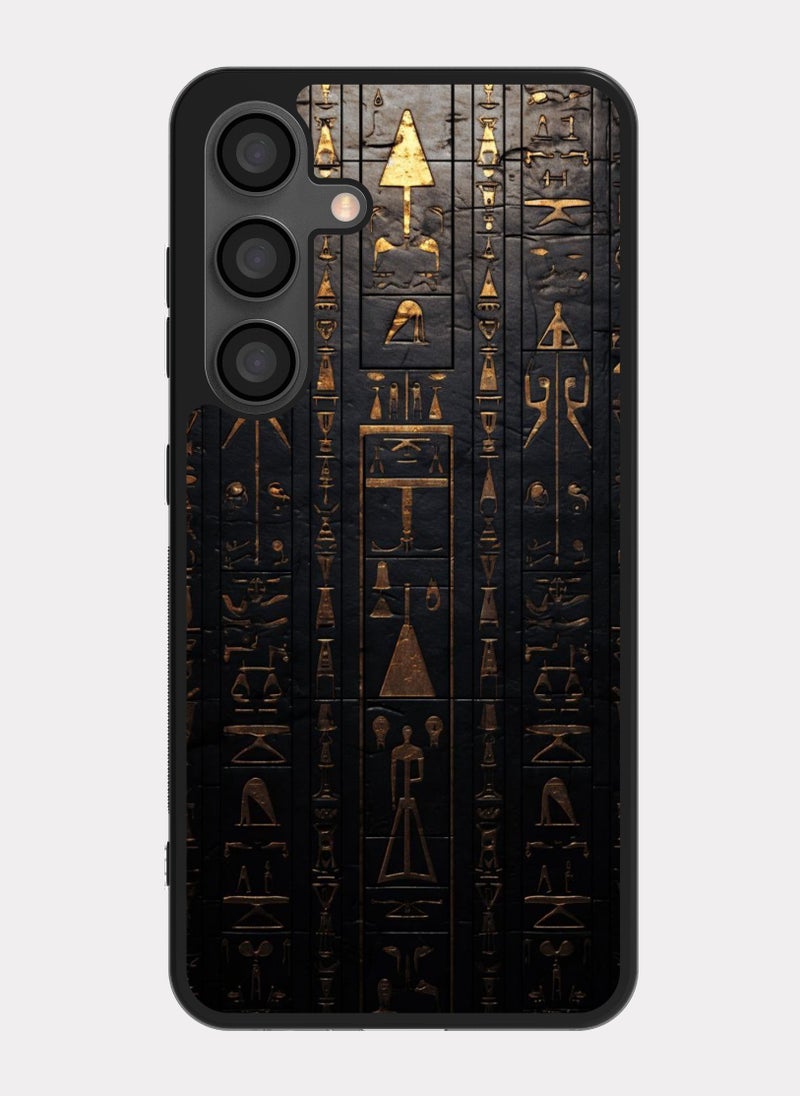 PXLAAT Samsung Galaxy S24 Plus case cover Pharaonic Pattern - Image 1