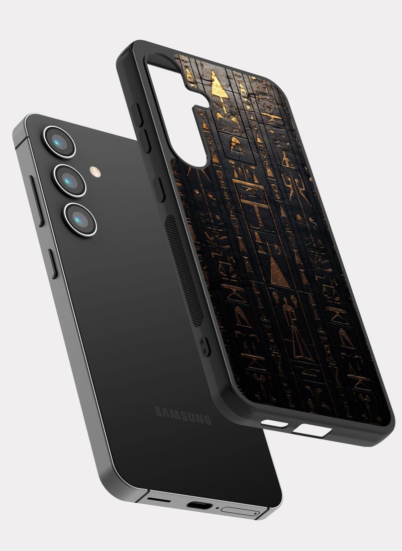 PXLAAT Samsung Galaxy S24 Plus case cover Pharaonic Pattern - Image 2