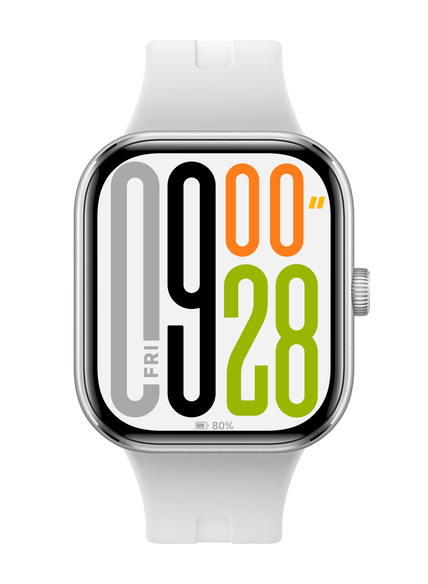 Xiaomi Redmi Watch 5 | Ultra large 2.07″ AMOLED display | 60Hz refresh rate | Dual mic call noise reduction | Upto 24 days battery life | Silver Gray
