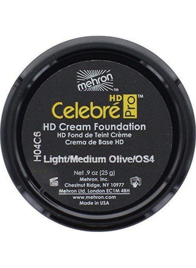 mehron Makeup Celebre Pro Hd Cream Face & Body Makeup (.9 Oz) (Light Medium Olive) - Image 4