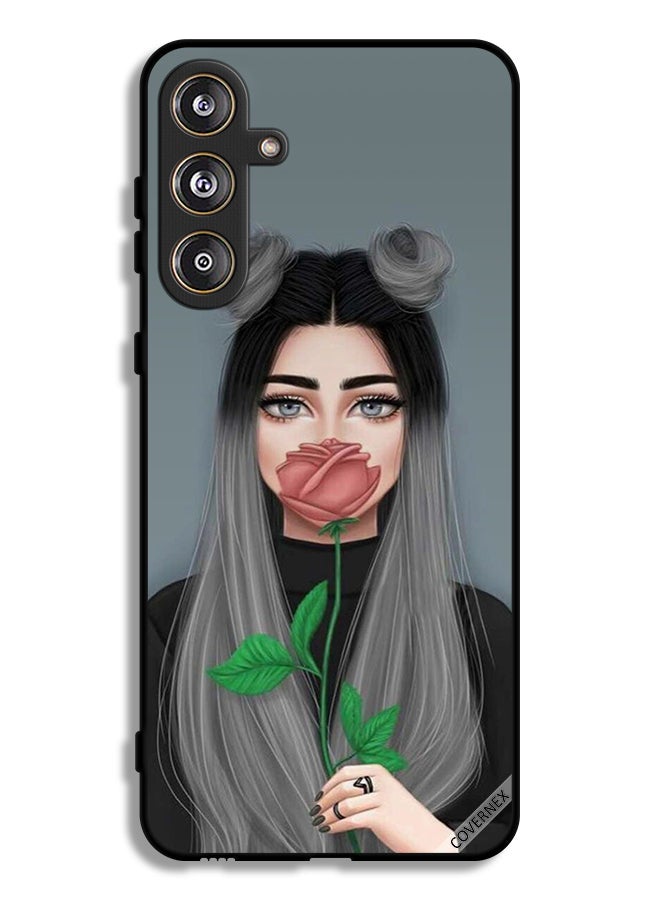 Covernex Samsung Galaxy F55 5G Protective Case Cover Cute Girl Art - Image 1
