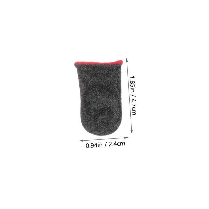 5 Pairs Breathable Sweat Resistant Gaming Thumb Sleeves for Enhanced Touchscreen Control - Image 3