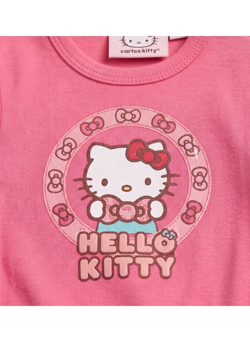 Hello Kitty Baby Bodysuit Long Sleeves By Kids TV100%cotton - Image 4