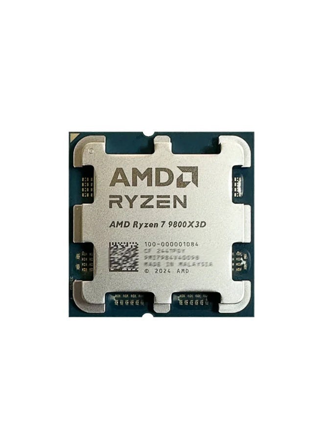 AMD Ryzen 7 9800X3D 4.7GHz 8-Core 16-Thread R7 9800X3D Socket AM5 4NM L3=96M Processor 120W DDR5 No Fan - Image 2