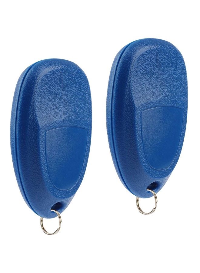USARemote Key Fob Keyless Entry Remote fits Chevy Silverado Traverse Equinox Avalanche/GMC Sierra/Pontiac Torrent/Saturn Outlook Vue 2007 2008 2009 2010 2011 2012 2013 2014 2015 2016 (Blue), Set of 2 - Image 2