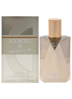 ICEBERG ICEBERG Be Wonderfully You for Women  33 oz EDT Spray 