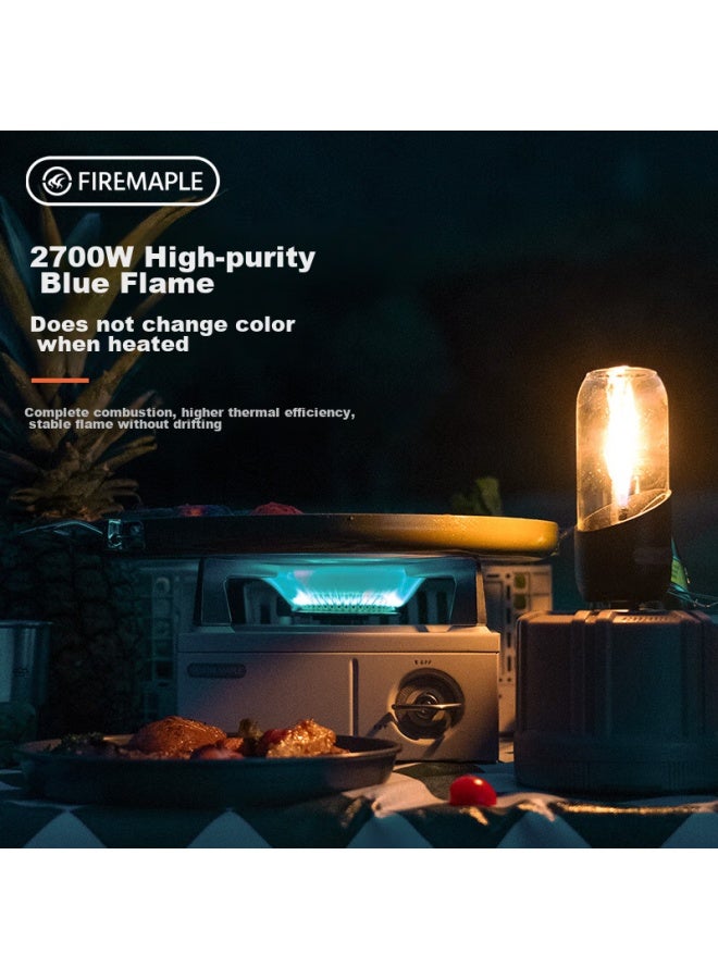 Fire-Maple Fire-maple Outdoor Camping Portable Gas Stove, Self-driving Tour Equipment, Outdoor Cooking Gas Stove, Hot Pot Gas Stove, Barbecue Gas Stove, Magnetic Stove - Image 1
