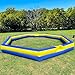 OZIS 26FT Inflatable Gaga Ball Pit with Builtin Blower Portable Gagaball Court for IndoorOutdoor SportsFamily Activities Easy to Setup BlueYellow - Image 2