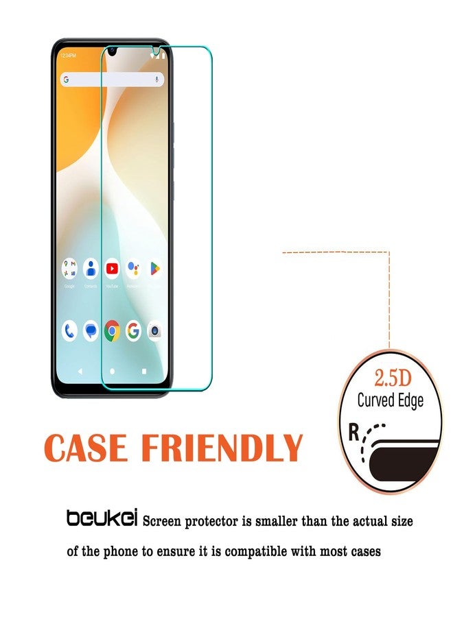 beukei (3 Pack) Designed for BLU G44 / BLU G64 / BLU G64L Screen Protector Tempered Glass, 9H Hardness - Image 4