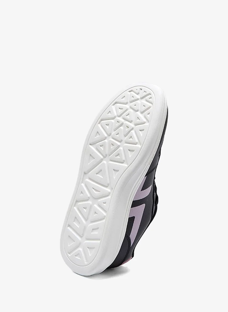 Campus VACRO Women Vacro Memory Foam Lace-Up Sneakers-Black for Women | Best Price UAE