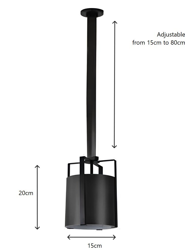 تيك لايت نجف حديث- علاقي جلد+حديد 5637/1 - Image 2