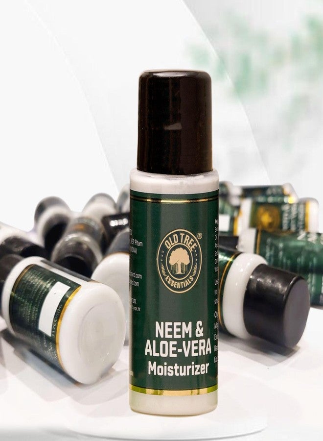 Old Tree Neem & Aloevera Moisturizer Toiletries Kit 20ml - (Set of 100 Pcs) | Travel Size Moisturizer Travelling, Hotel Room, Guest House | Hotel Amenities and Accessories - Image 1