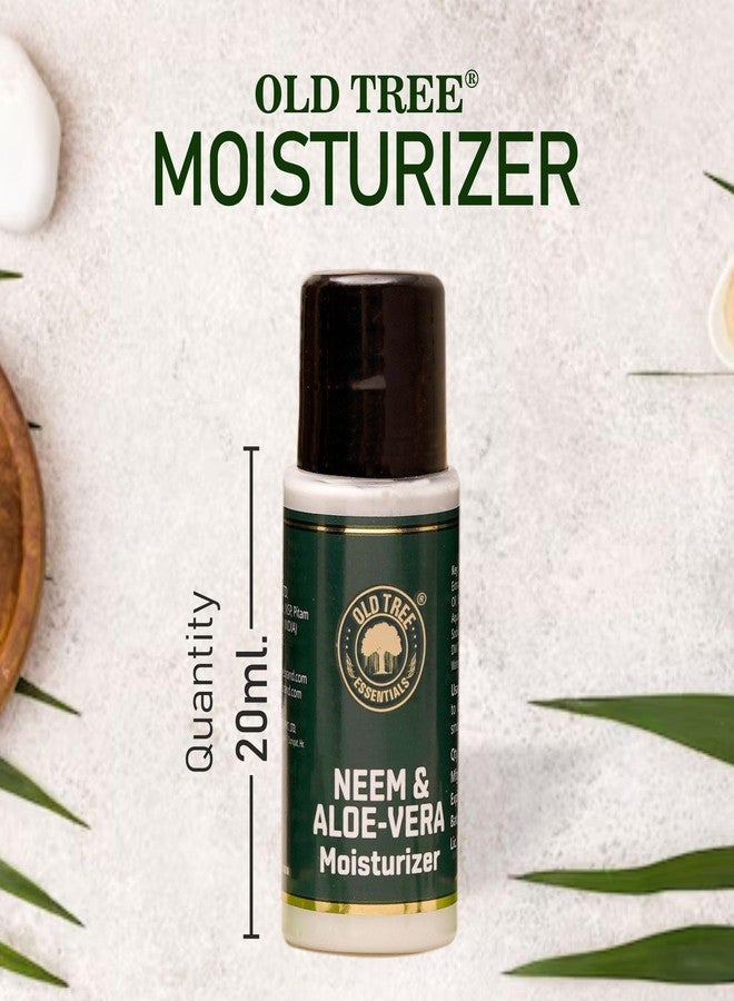 Old Tree Neem & Aloevera Moisturizer Toiletries Kit 20ml - (Set of 100 Pcs) | Travel Size Moisturizer Travelling, Hotel Room, Guest House | Hotel Amenities and Accessories - Image 4