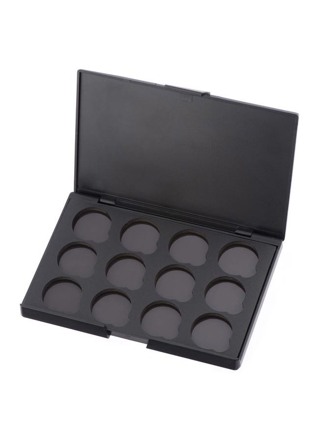 Allwon Empty Magnetic Eyeshadow Makeup Palette with 12Pcs 26mm Round Metal Pans - Image 4