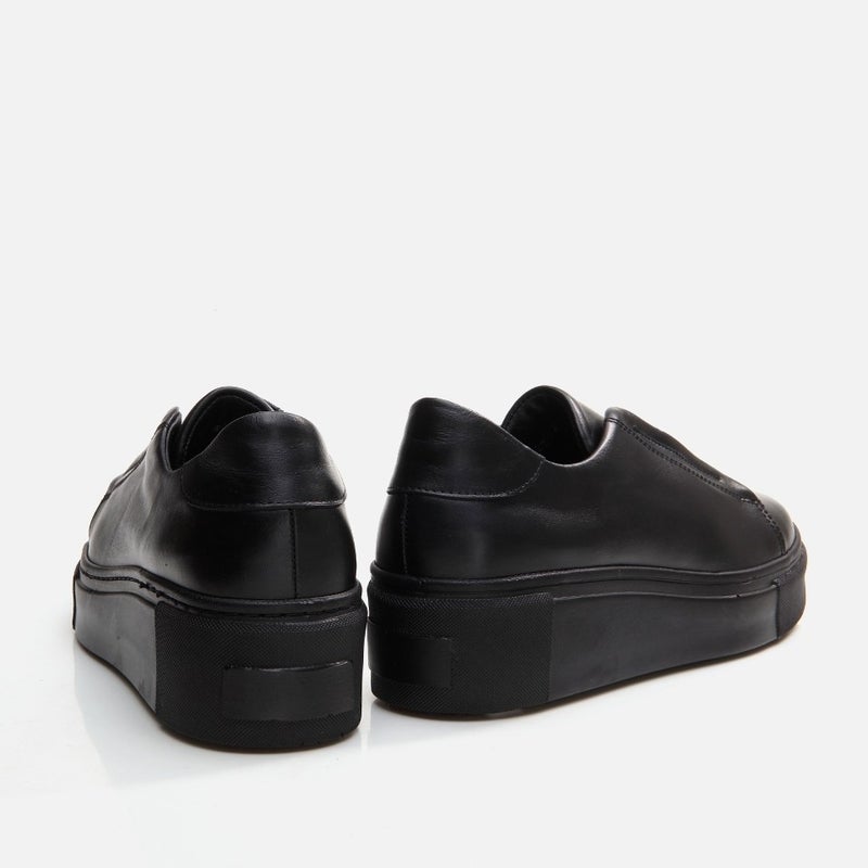 Hotiç 01AYH291790A100 GENUINE Leather Black Women's Sports Shoes  - Image 5