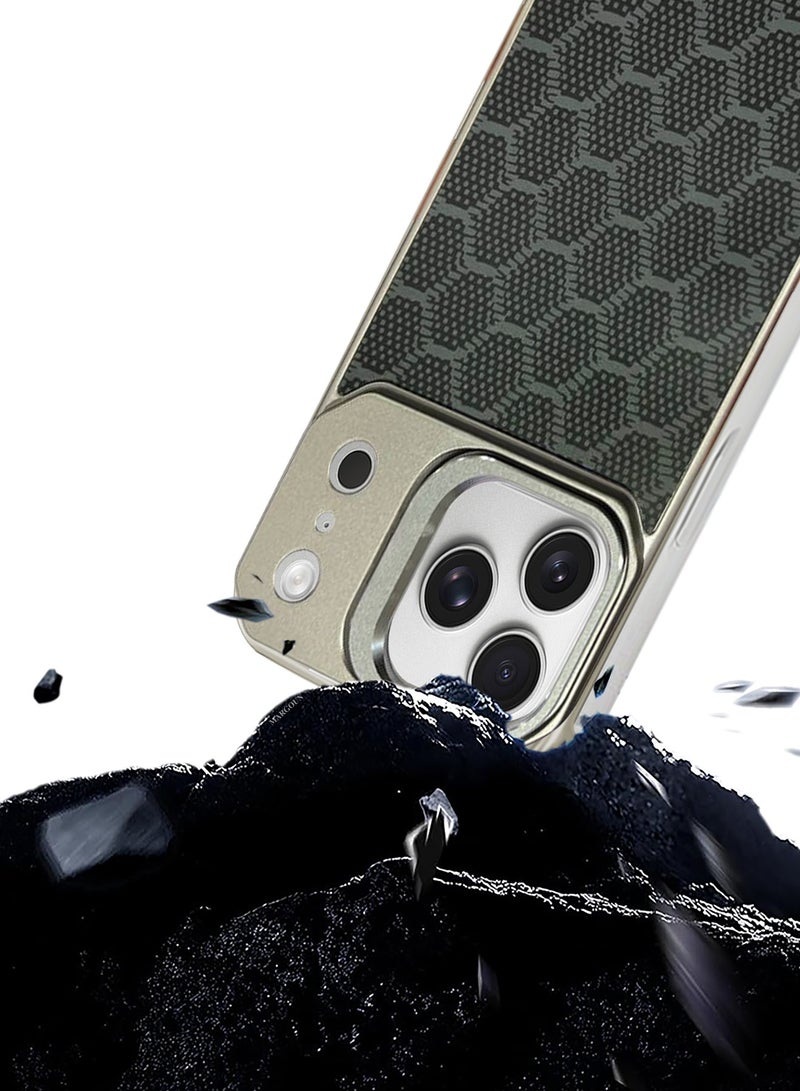 2 Packs Magnetic MagSafe Case Cover for Apple iPhone 17 Pro Max - Ultra Slim Strong Protection Cover - Screen and Camera Guard - with 3D Screen Protector - Midnight Hexagon Colour - Image 5