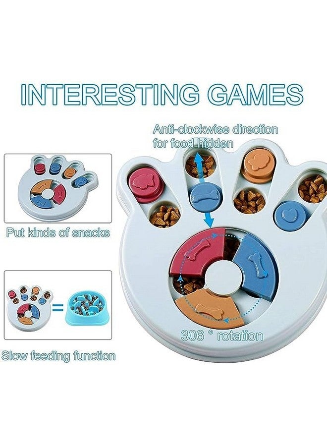 موزعات حلوى بلاستيكية متينة على شكل قدم، ألعاب تفاعلية للكلاب مثالية للتدريب والتغذية وألعاب الذكاء وإثراء العقل للكلاب والجراء (قد يختلف اللون) - Image 3