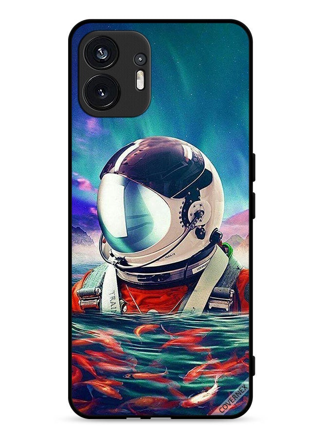 Covernex Nothing Phone (2) 5G Protective Case Cover Astronaut In Fishes Sea - Image 1