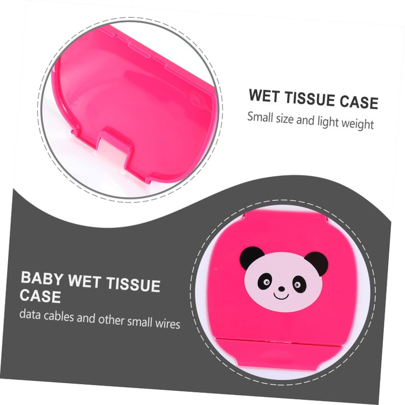 Portable Wipes Holder With Strap For Diaper Bags Strollers Lightweight Tissue Case - Image 4