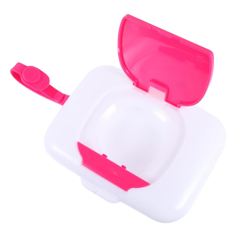 Portable Wipes Holder With Strap For Diaper Bags Strollers Lightweight Tissue Case - Image 2