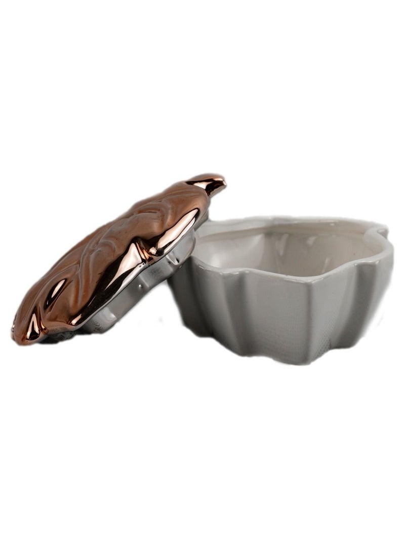 Generic - Rose Gold Mini Leave Jewelry Holder Jewelry Accessories Jewellery Organizer - Image 1