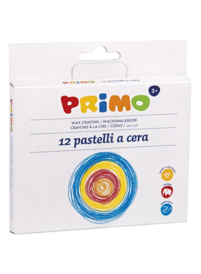 بريمو مجموعة من 12 قلم تلوين شمع كبير. - Image 2