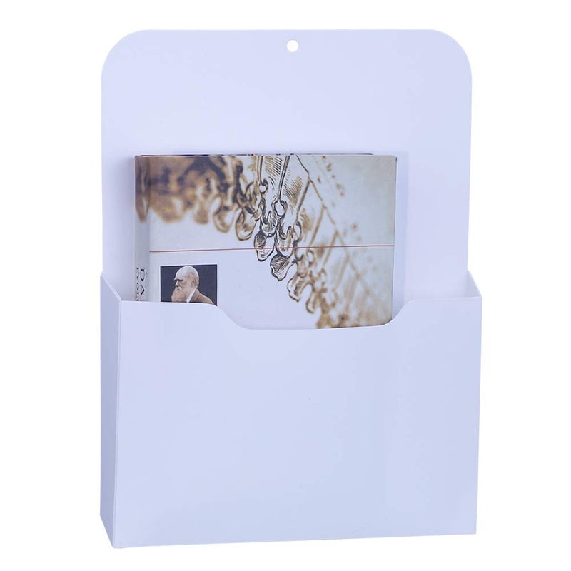 Antner Magnetic File Holder Letter Size Magnetic Paper Pencil Holder Office Supplies Mail Planner Storage Pocket for Whiteboard, Refrigerator, Metal Locker - Image 2