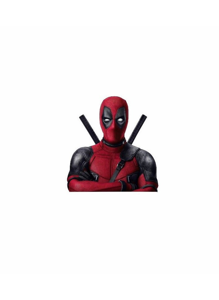 3 pieces Marvel Deadpool stickers, personalized and creative computer case and car body scratch cover car decoration stickers - Image 4