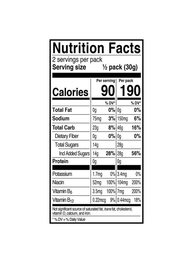 PROBAR Bolt Organic Energy Chews Pink Lemonade Nongmo Glutenfree Usda Certified Organic Healthy Natural Energy Fast Fuel Gummies With Vitamins B & C (12 Count) - Image 5