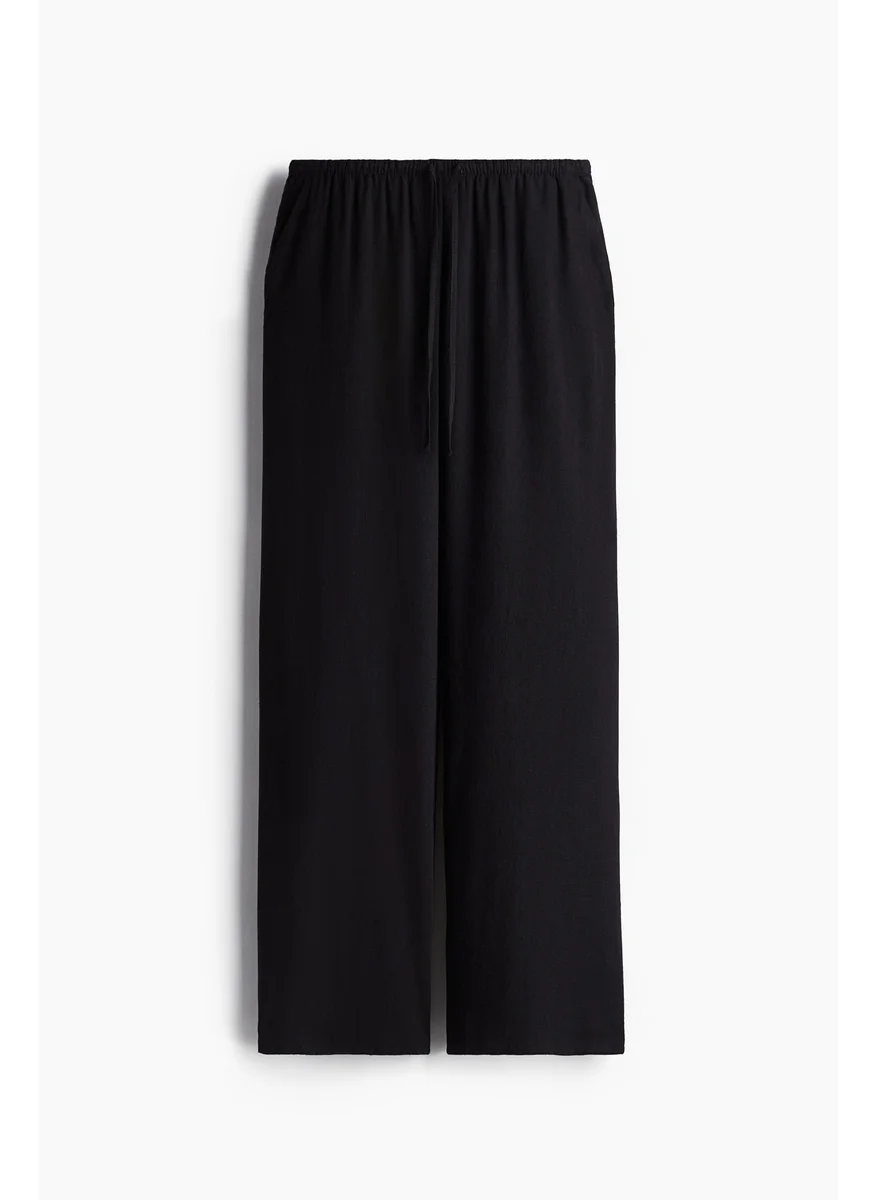 H&M Straight Drawstring Trousers