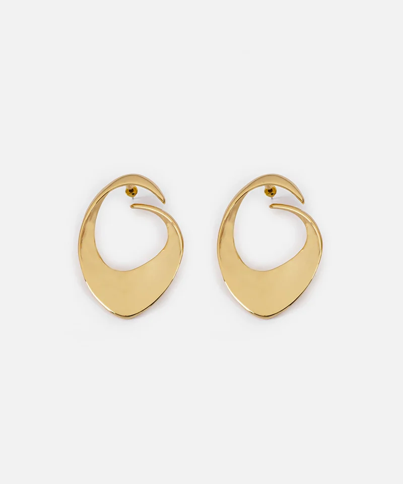 ابيكول Twisted Metal Earrings