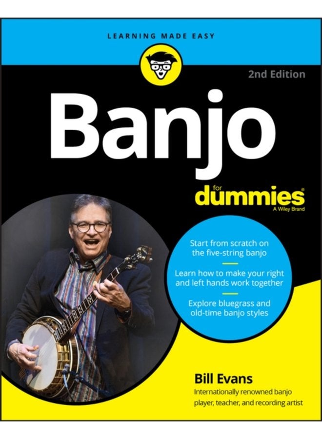Banjo For Dummies Book Online Video and Audio Instruction - Paperback