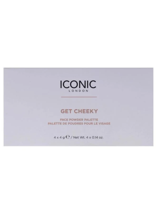 ICONIC LONDON Get Cheeky Face Powder Palette